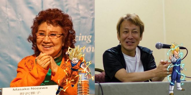 Cast Comments de Masako Nozawa (Son Goku) et Ryo Horikawa (Vegeta)