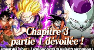 Dragon Ball Z Dokkan Battle : La première partie du Chapitre 3 du mode Histoire est disponible