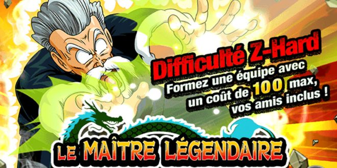 Dragon Ball Z Dokkan Battle : Le Maître Légendaire