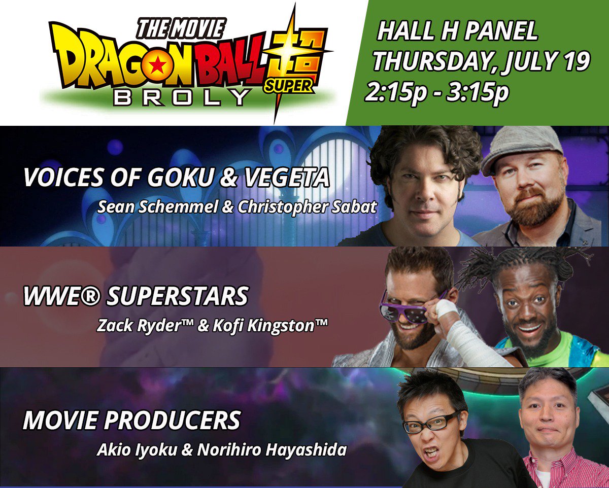 Dragon Ball Super Broly : Un trailer et une grosse promo au San Diego Comic-Con 2018 Dragon Ball Super Broly : Un trailer et une grosse promo au San Diego Comic-Con 2018