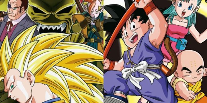 Dragon Ball The Movies Blu-ray : Visuels des volumes 7 et 8