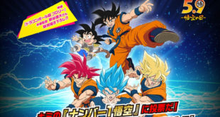 Le site officiel de Dragon Ball annonce un concours "Goku n°1" pour le Gokû Day