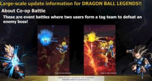 Dragon Ball Legends : Coopération et système de guilde annoncés