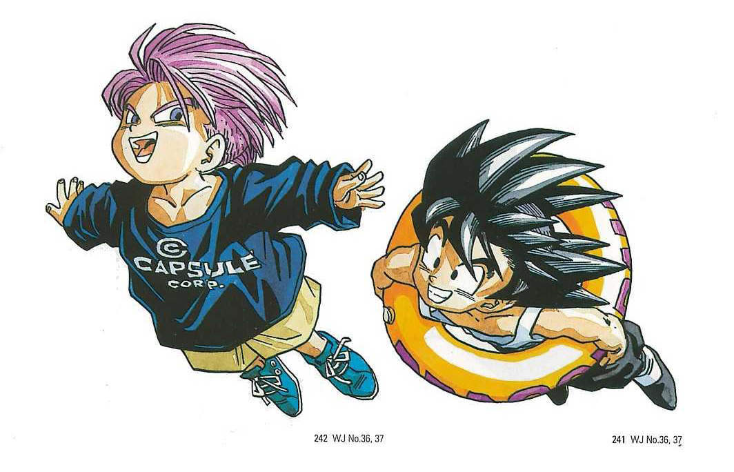 Goten et Trunks - le Grand Livre de Dragon Ball // Daizenshuu 1