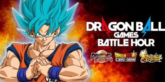 Suivez le Dragon Ball Games Battle Hour en direct ce weekend