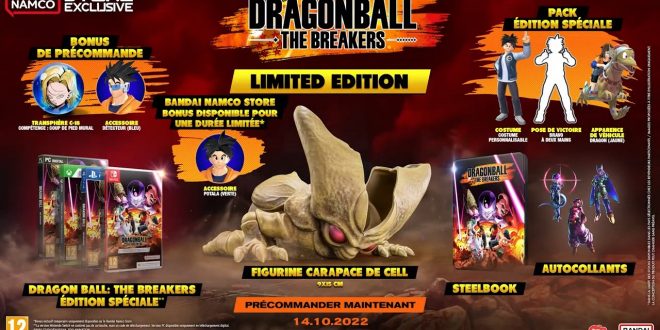 Dragon Ball The Breakers éditions special limited