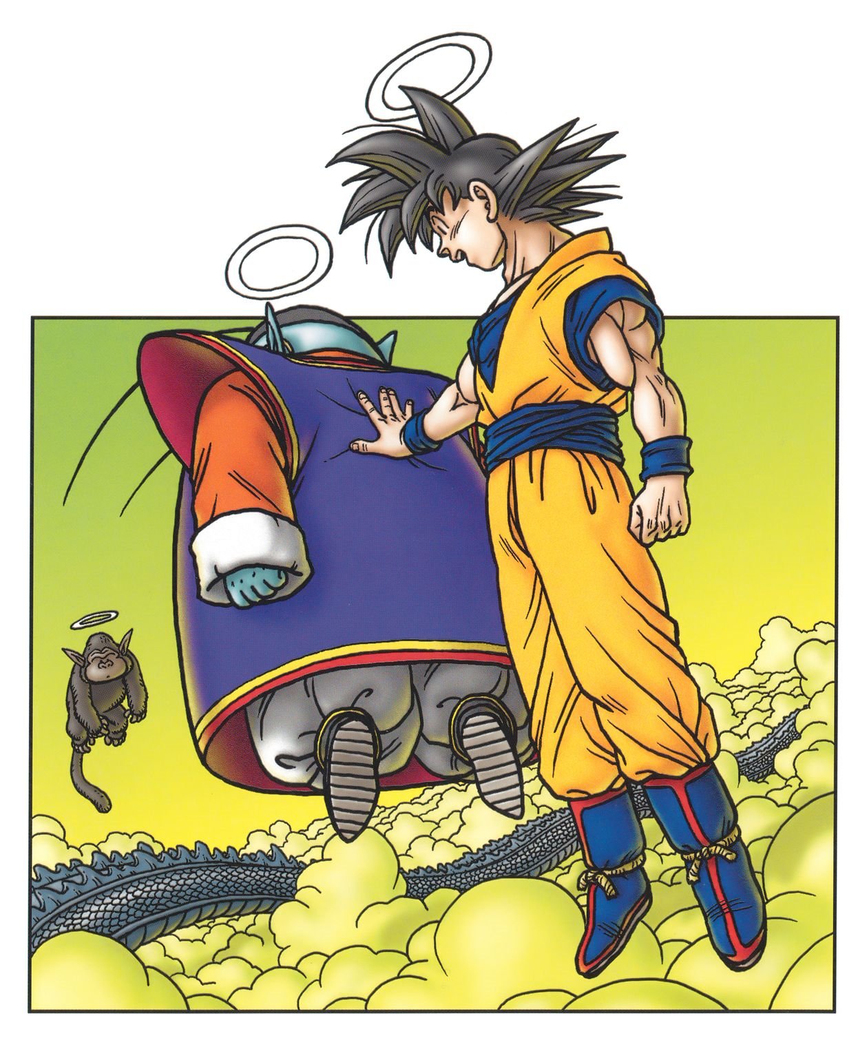 Goku mort et Kaio