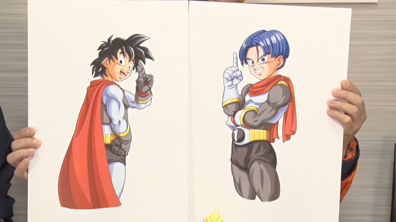 Trunks et Gotean arc Super Hero manga Dragon Ball Super