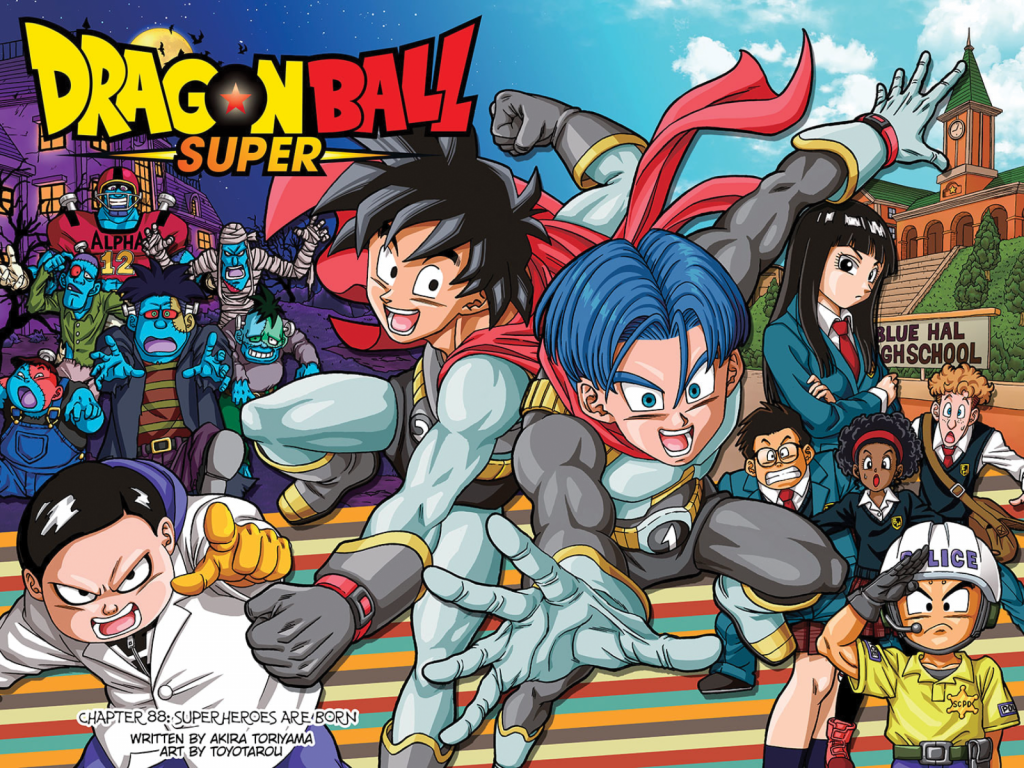 Dragon Ball Super Chapitre 88 double page