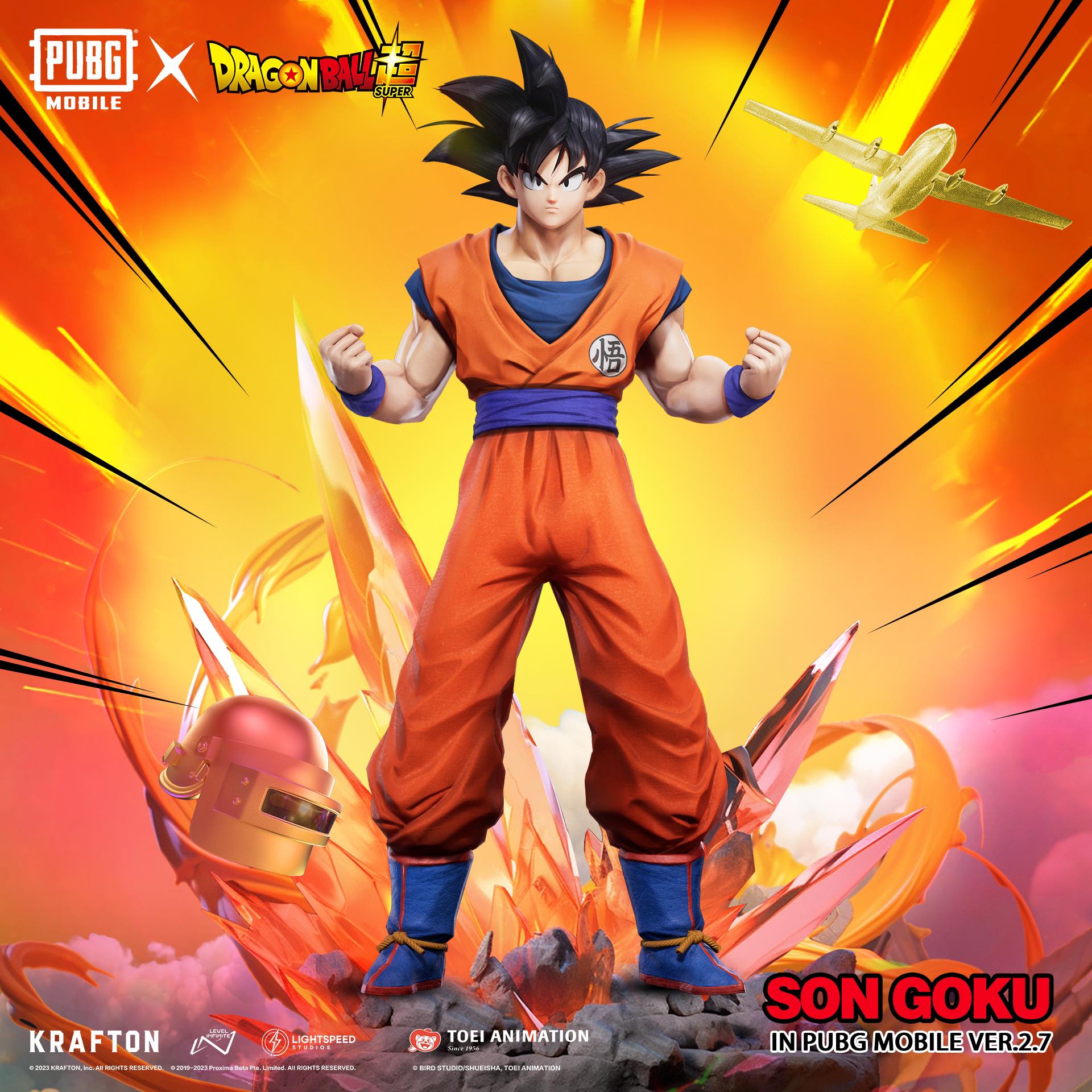 Dragon Ball Super PUBG MOBILE - Goku 