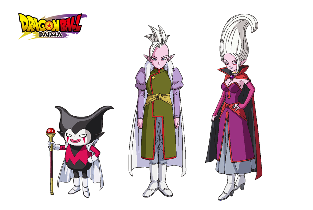 Dragon Ball DAIMA - Gomah, Degesu et Dr. Arinsu Dragon Ball DAIMA - Gomah, Degesu et Dr. Arinsu