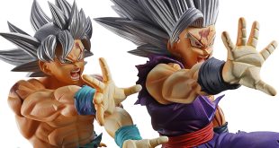 Figurine Kaméhaméha père-fils - Goku Ultra Instinct & Gohan Beast - MASTERLISE - OUTSIDE - Dragon Ball Super 10th ANNIVERSARY EDITION